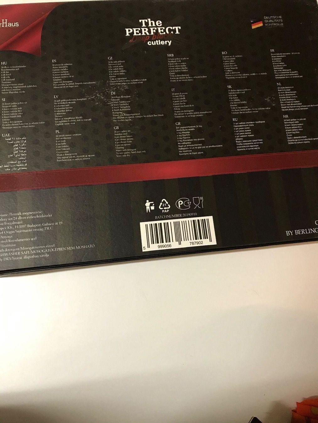 Posate & Argenteria: Besteckkoffer 24 Teillig – Nuovo e nell'imballaggio originale da Zeiningen venduto da Rakkon1 3