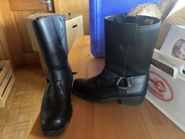 Motorrad Stiefel Leder Schwarz Grösse 41 Damen neuwertig
