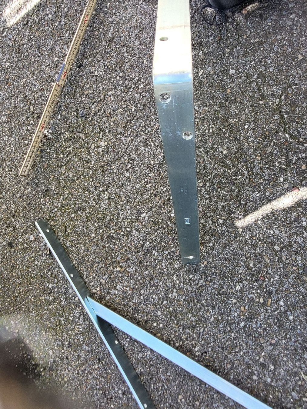 Scaffali: 2x Regalhalterungen Metall 50x30cm – Usato da Reichenburg venduto da Alles0 3