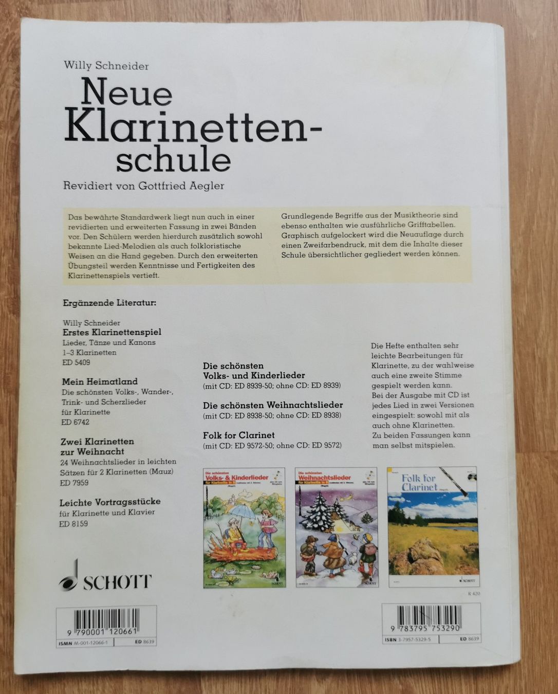 Libri: Neue Klarinettenschule Band 2 – Usato da Birsfelden venduto da dsc_f8gx 4