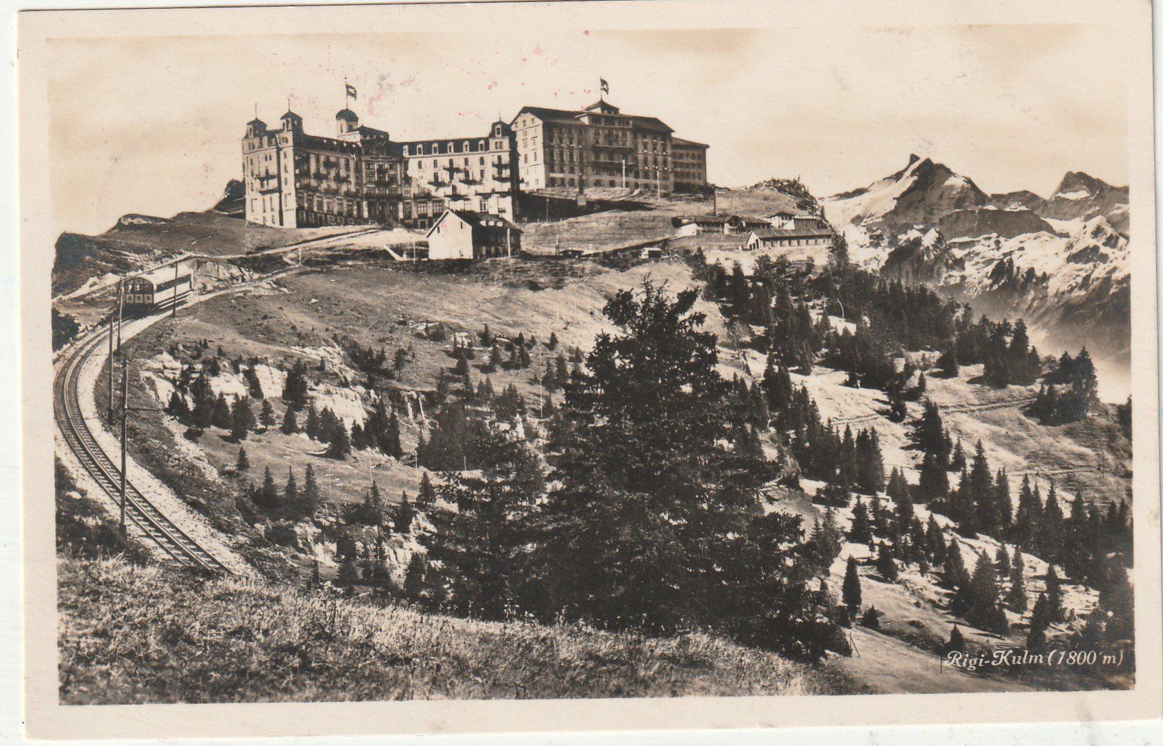 Cartes postales: Rigi Kulm Berghaus – D'occasion à Lumbrein par made02