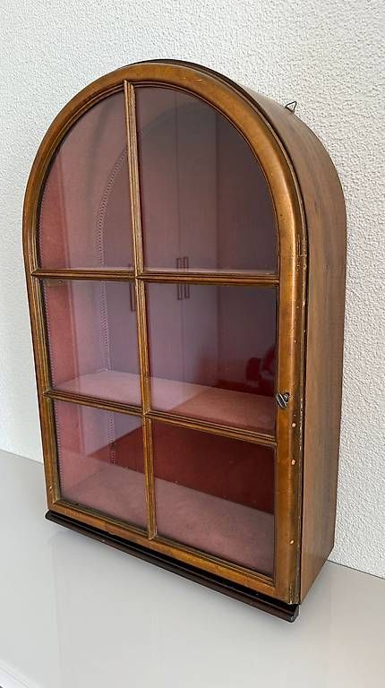 Vetrine: Vintage Holzvitrine mit Glasfront – Usato da Züberwangen venduto da sas_23 2