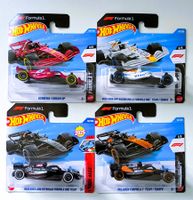 Hot Wheels Formula 1 Ferrari, Mercedes, McLaren, Visa Bulls