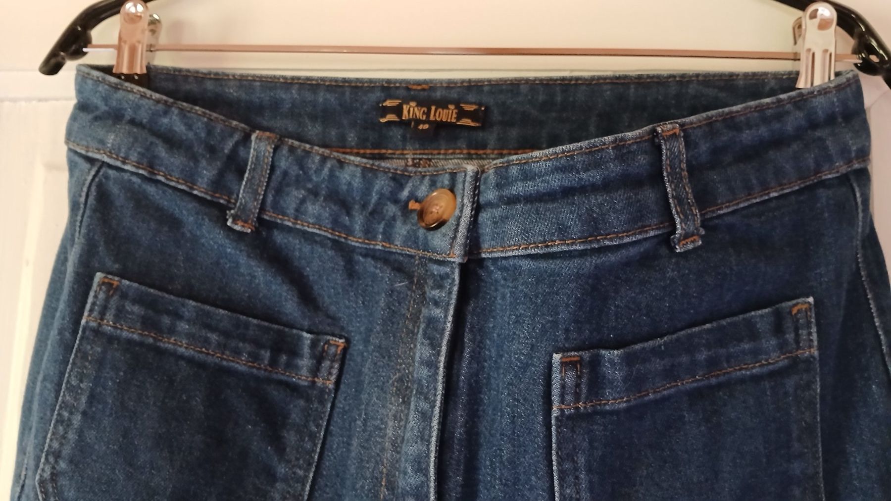 King Louie Jeans: Blaue Jeans, "King Louie" – Nuovo (secondo la descrizione) da Sumiswald venduto da REgula011113 6