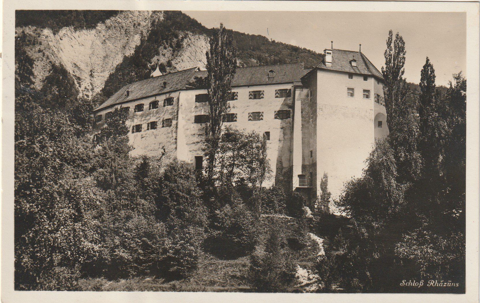 Cartoline postali: Rhäzüns Schloss – Usato da Rorschacherberg venduto da fratovi2