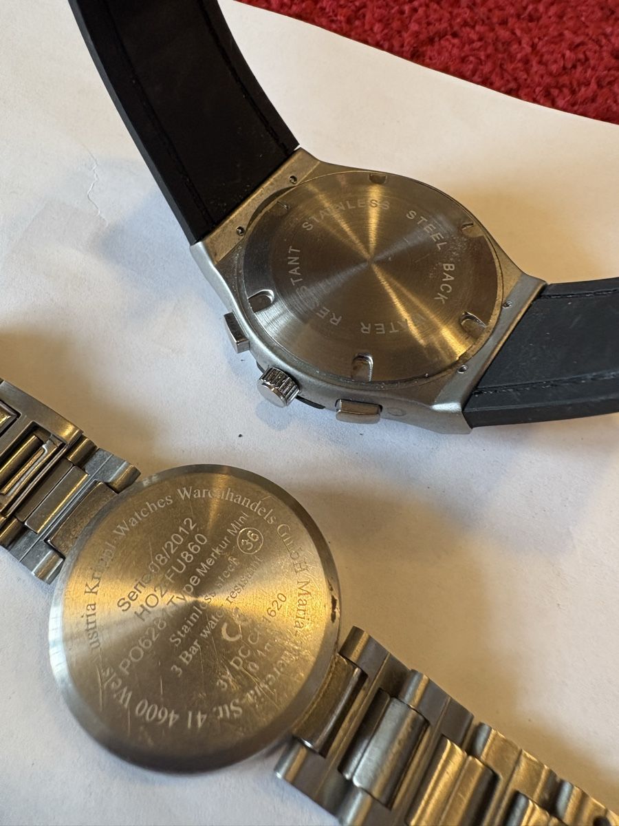Uhren: Damen und Herren Uhr Quartz – Gebraucht aus Murten von Tzaugg 3