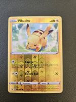 Pokémon Card Pikachu 065/202 Sword & Shield reverse holo
