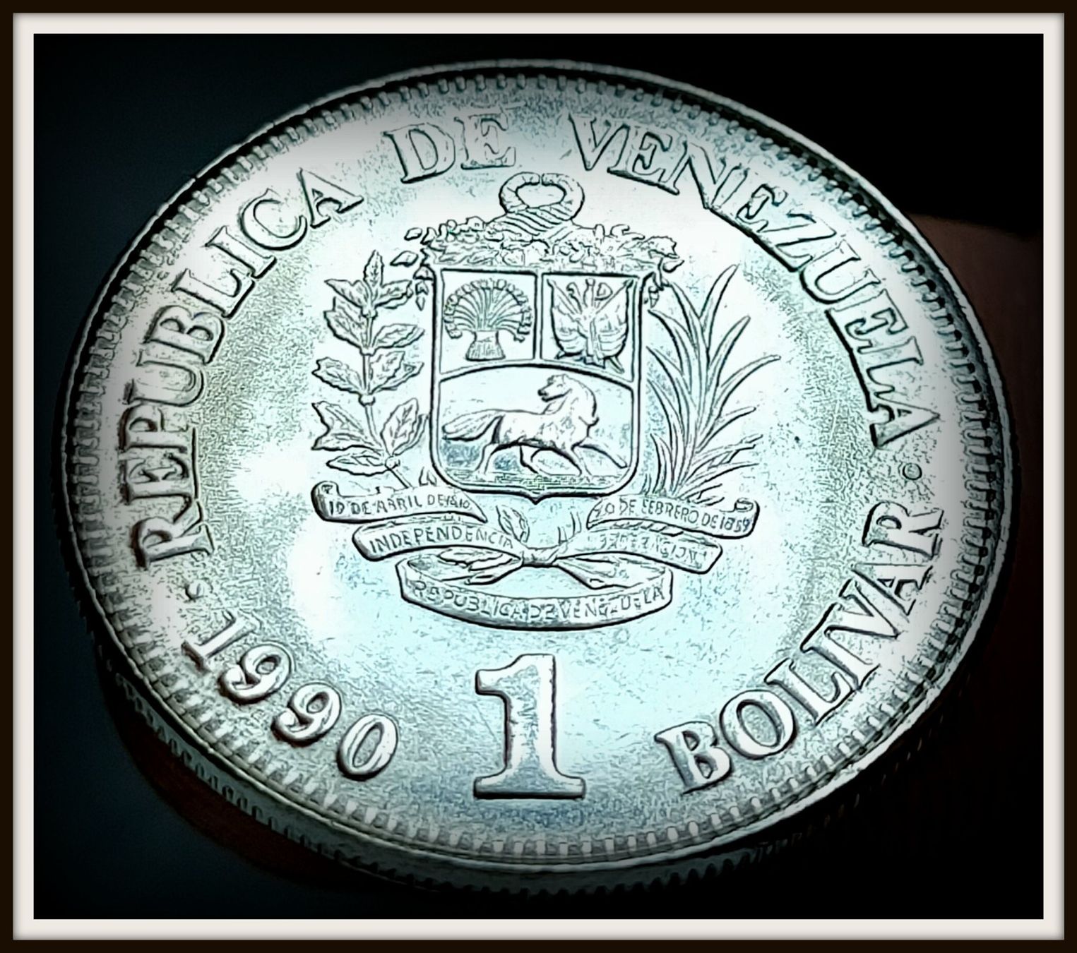 Tutti le monete: VENEZUELA 1 BOLIVAR 1990 UNZ. – Nuovo (secondo la descrizione) da winterthur venduto da CoinPassion 1