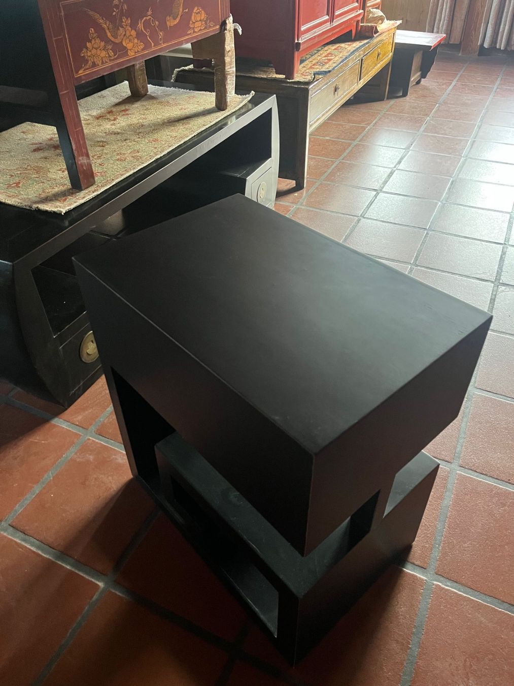 Comodini: Nachttisch Asiatisch Schwarz Holz – Nuovo (secondo la descrizione) da Cham venduto da mjg1901 3
