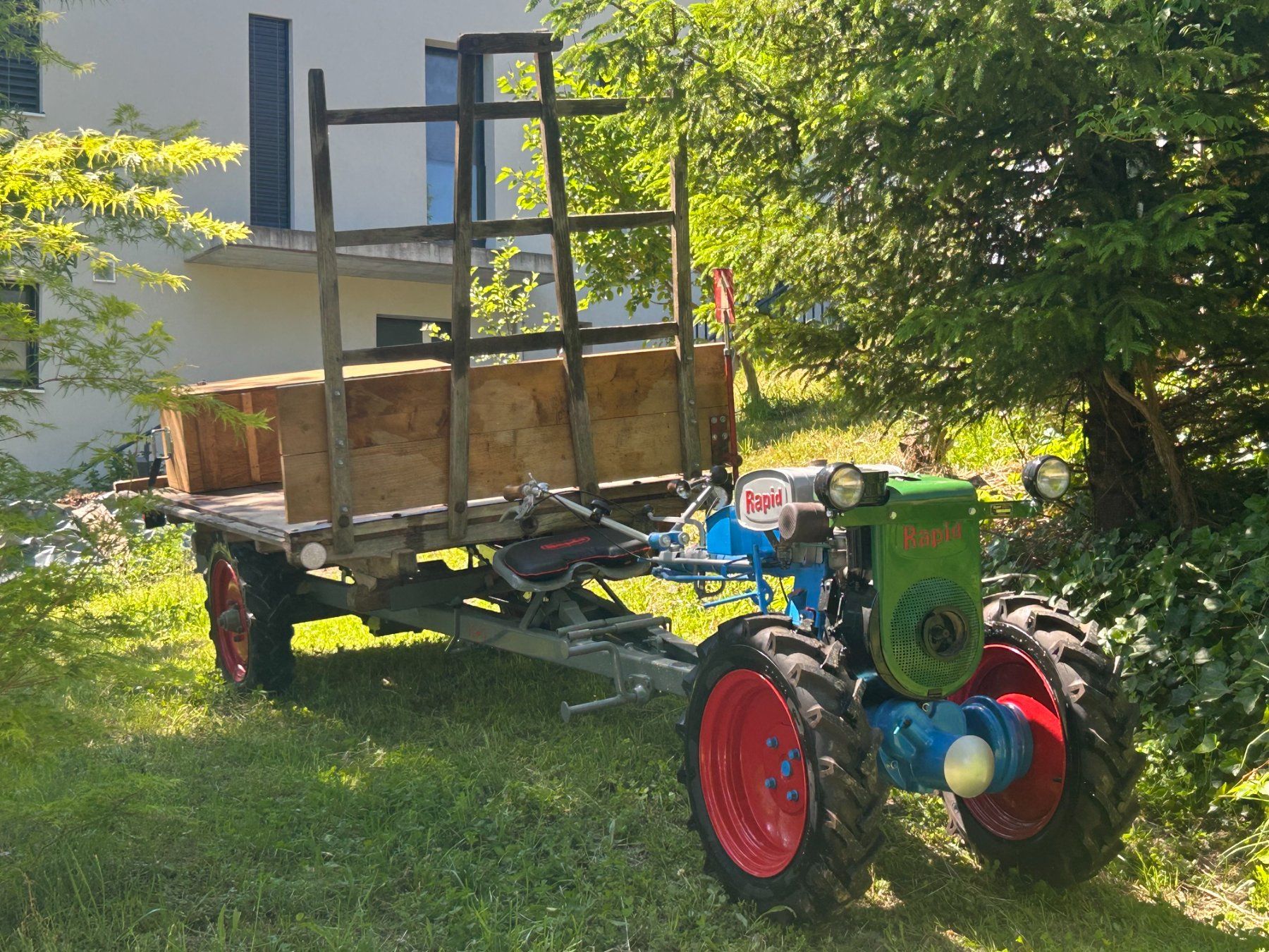 Rapid Trattori: Rapid Super Basco Einachser – Usato da Ettenhausen TG venduto da Beda010