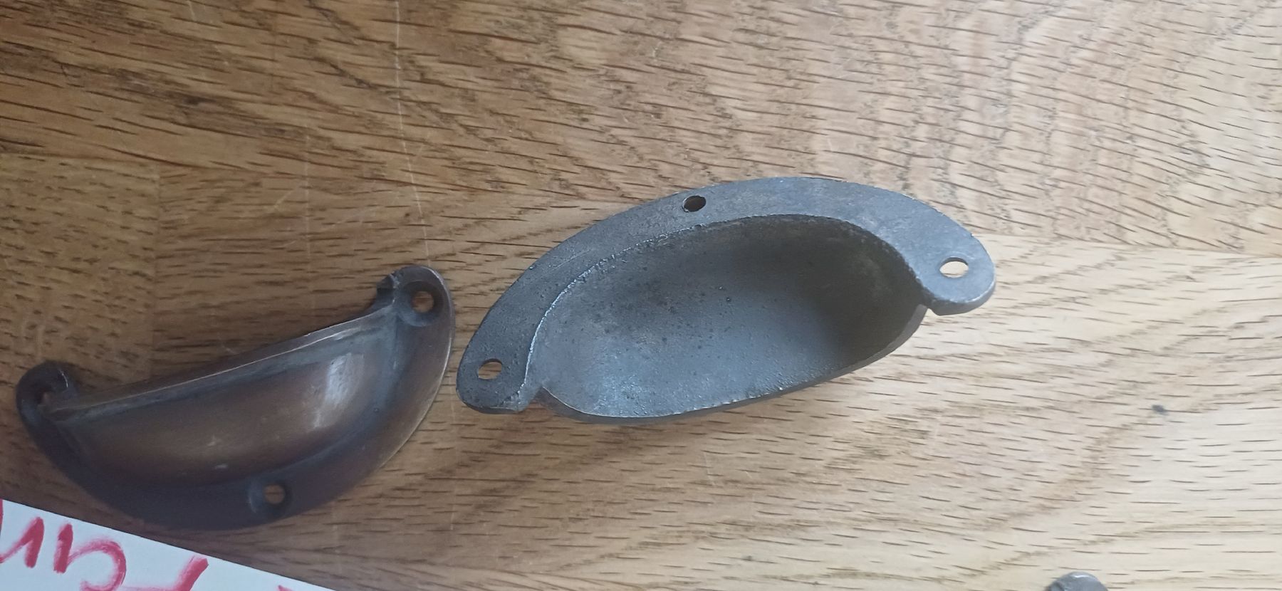 Eisenwaren: 12 Muschelgriffe Messing Gegossen – Gebraucht aus Flawil von Pinkmalibu 3