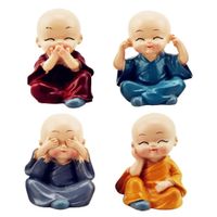 ✅ NEU 4x Buddha der Weisheit (Affen)