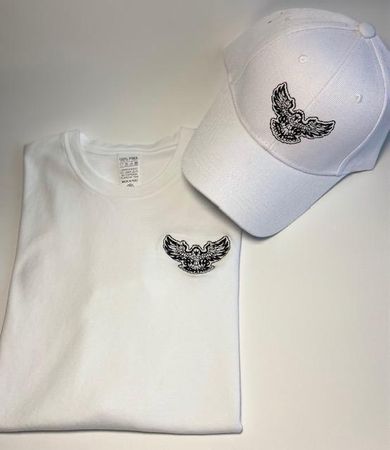The Birds - T-Shirt und Cap, white Edition