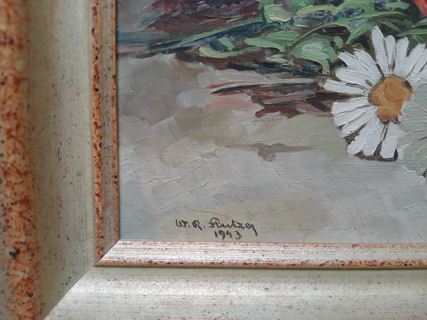 Dipinti: Tableau fleurs huile – Usato da Corcelles-Payerne venduto da evalyne 2