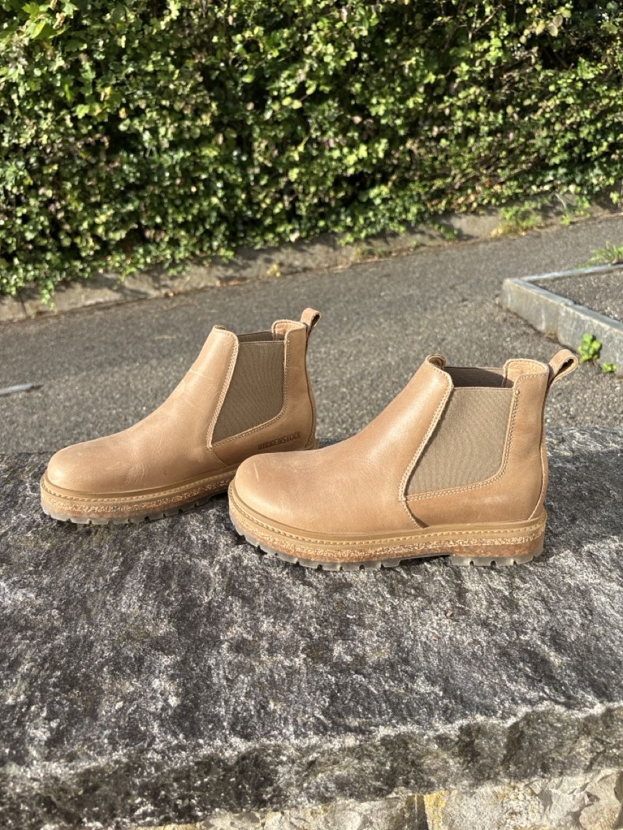 Birkenstock Scarpe da uomo: Gorgeous Birkenstock Beige Work Boot 36 – Nuovo (secondo la descrizione) da Arlesheim venduto da schnsel 4