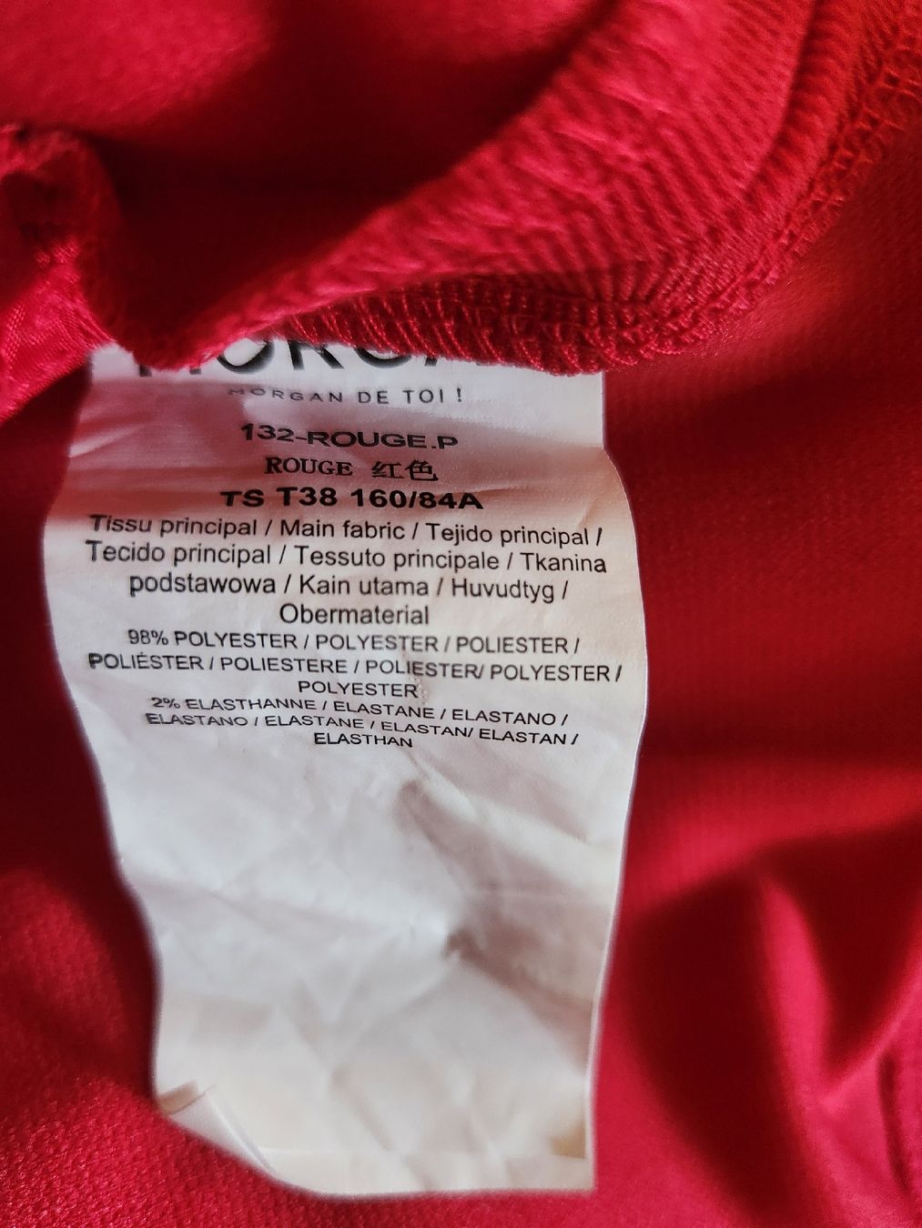 Morgan Vestiti: Robe Morgan rouge taille 38  – Usato da Niedergösgen venduto da Eva2410 7