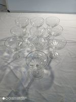 Champagnergläser 10 Stk. Glas Schale 
