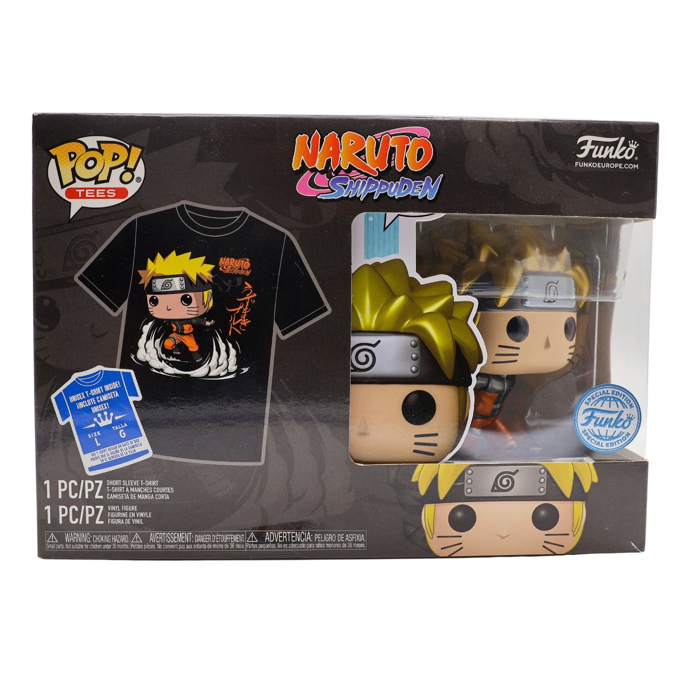Funko Statuette: Funko POP! & Tee: Naruto - Naruto Run - NEW – Nuovo e nell'imballaggio originale da Paudex venduto da dindeboy