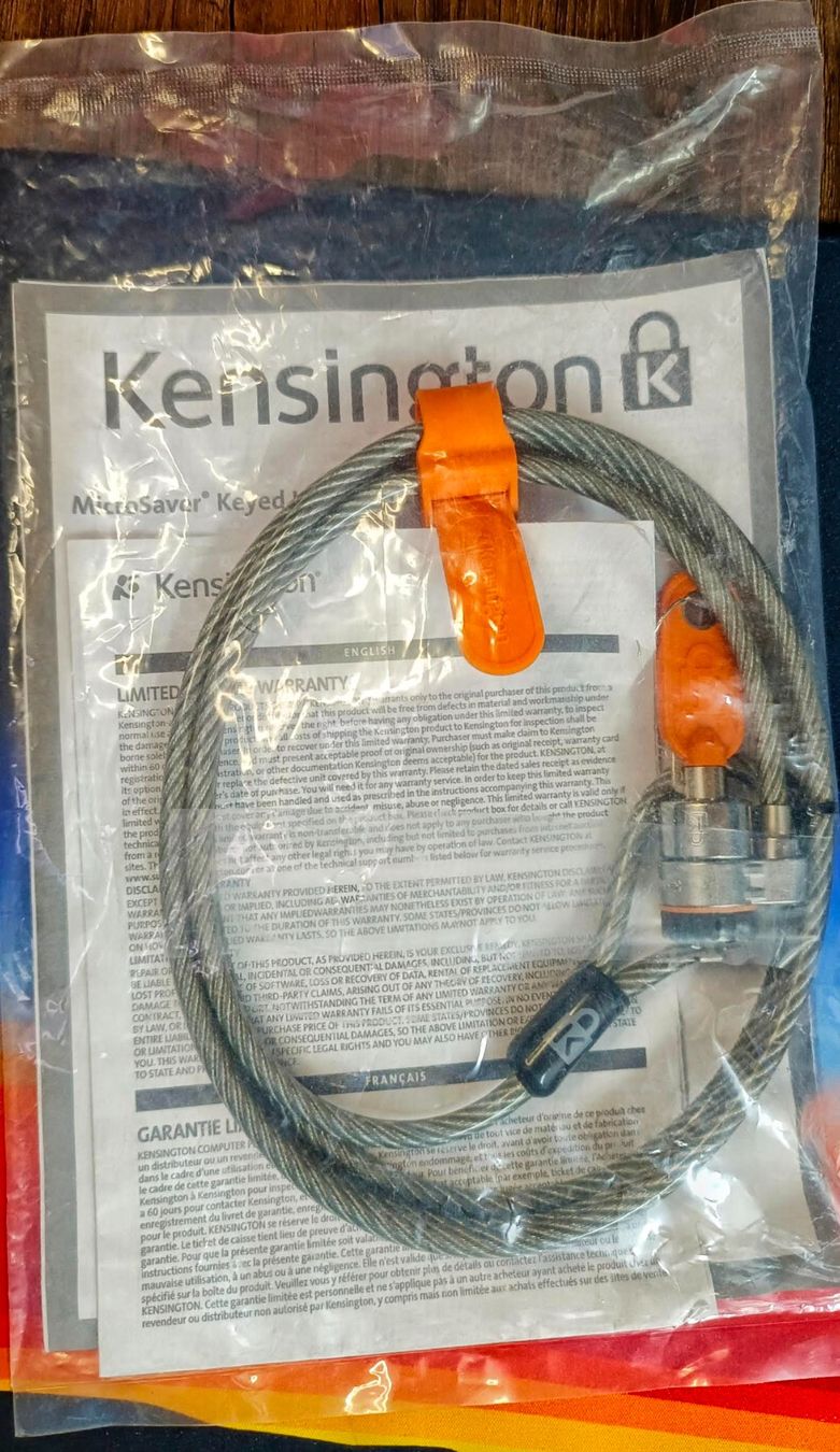 Kensington Lucchetti: Kensington Laptopschloss - NEU – Usato da Mellingen venduto da JasonSCH 3