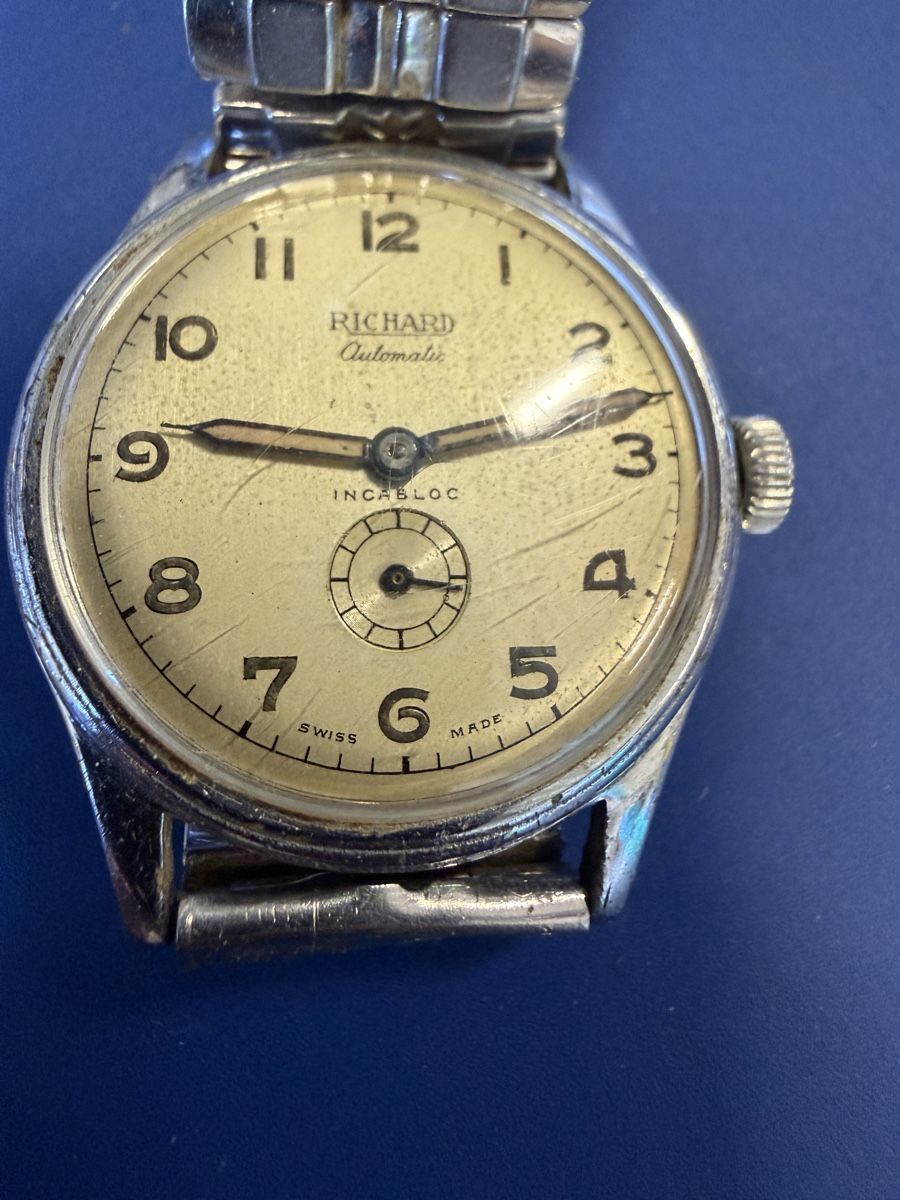 Uhren: Richard Automatic Herren Uhr mit Elastikarmband  – Gebraucht aus Strengelbach von RaenAntikDesign 1