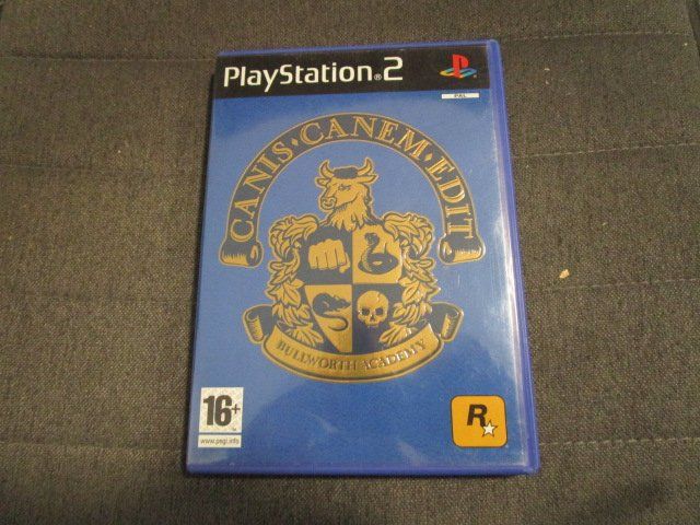 Notice & Manuel D'instructions Original PLAYSTATION 2 - Jeu Canis Canem Edit (BULLY) - Bon état