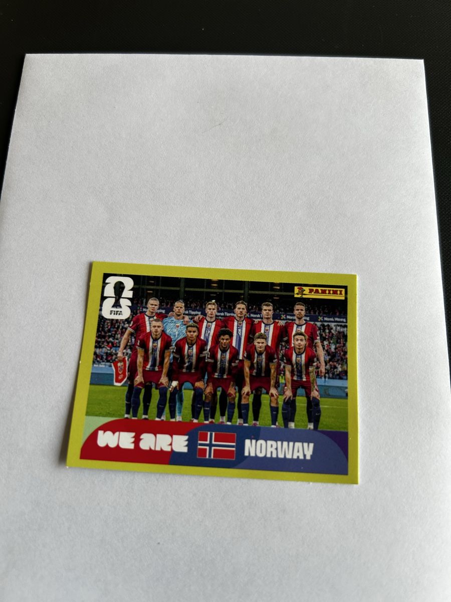 Panini Sammelbilder & Trading cards: Panini WM 2026 NOR 13 Norway – Neu und originalverpackt aus Kestenholz von xara03