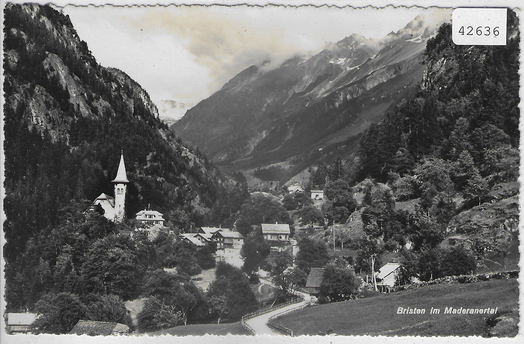 Cartoline postali: Bristen im Maderanertal – Usato da Ettingen venduto da Kartenplanet