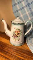 antik cafetière  émaillée mail emaillierter antik ancien