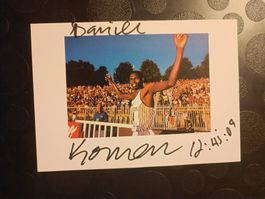 Daniel Komen - 90er Jahre Leichtathletik - Handsigniert
