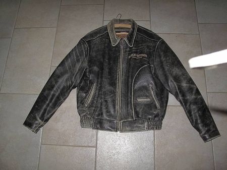 Harley Lederjacke Orginal