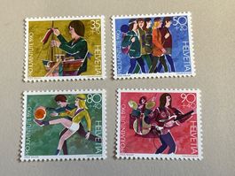 Briefmarke - Schweiz - Pro Juventute 1990 - postfrisch