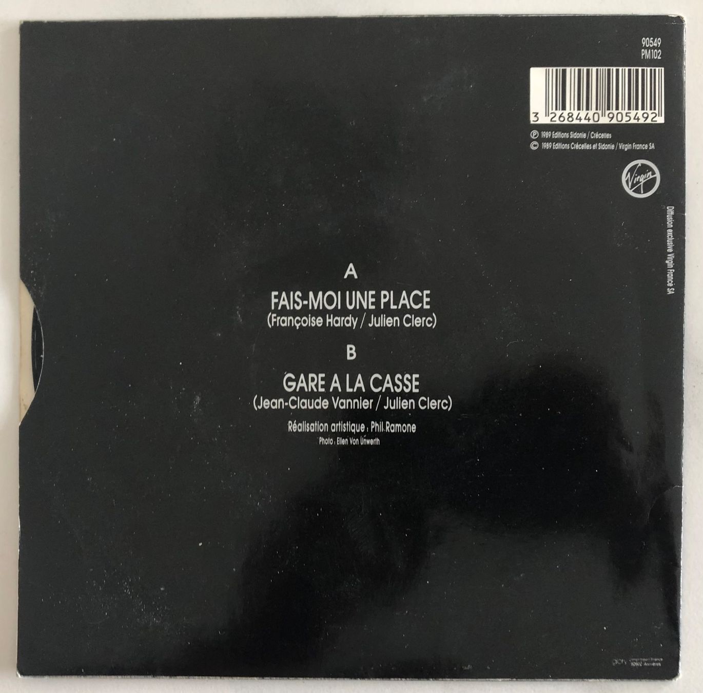 Vinyles: JULIEN CLERC - FAIS-MOI UNE PLACE – D'occasion à Poliez-Pittet par Newtown-Records 1