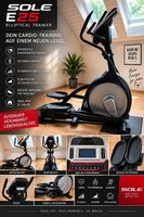 SOLE E25 Elliptical  Premium Crosstrainer / Home Gym