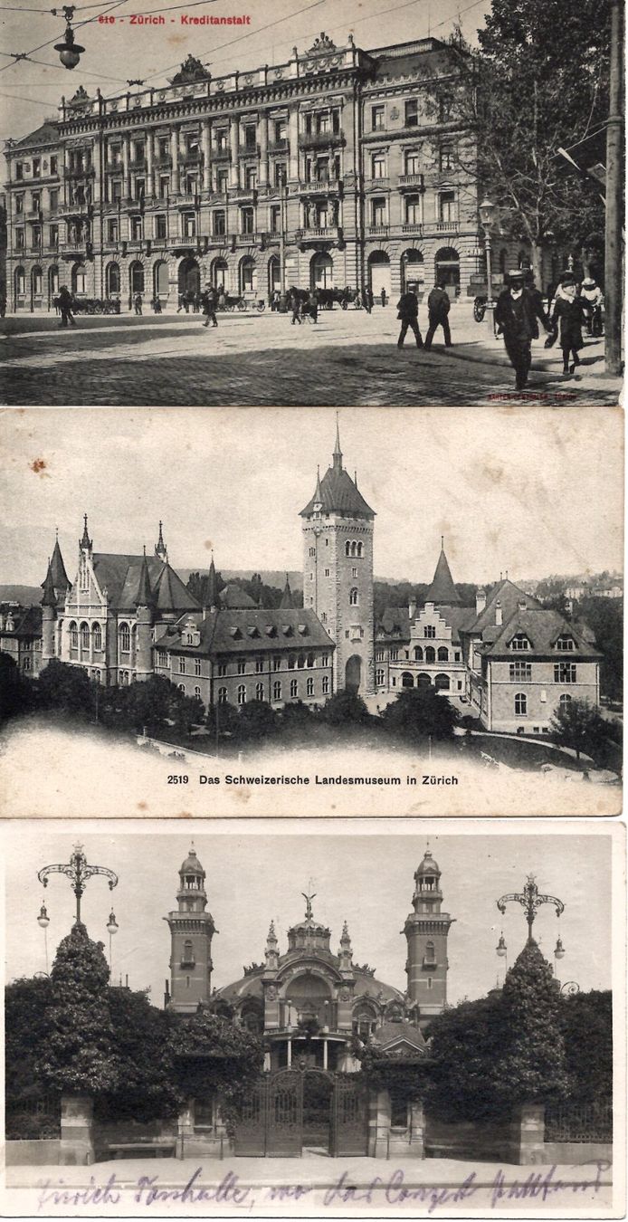 Cartoline postali: AK Zürich schwarz/weiss – Usato da Brunnadern venduto da eichmann.anton 2