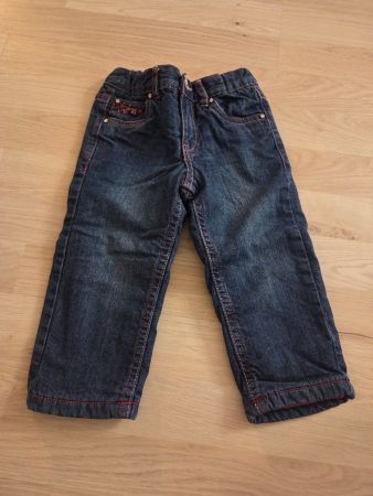 Mädchen Jeans gefüttert Gr. 86/92