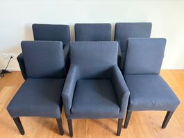 6x Esstisch Stühle Scapa Home (4x mit Armlehnen / 2x ohne)