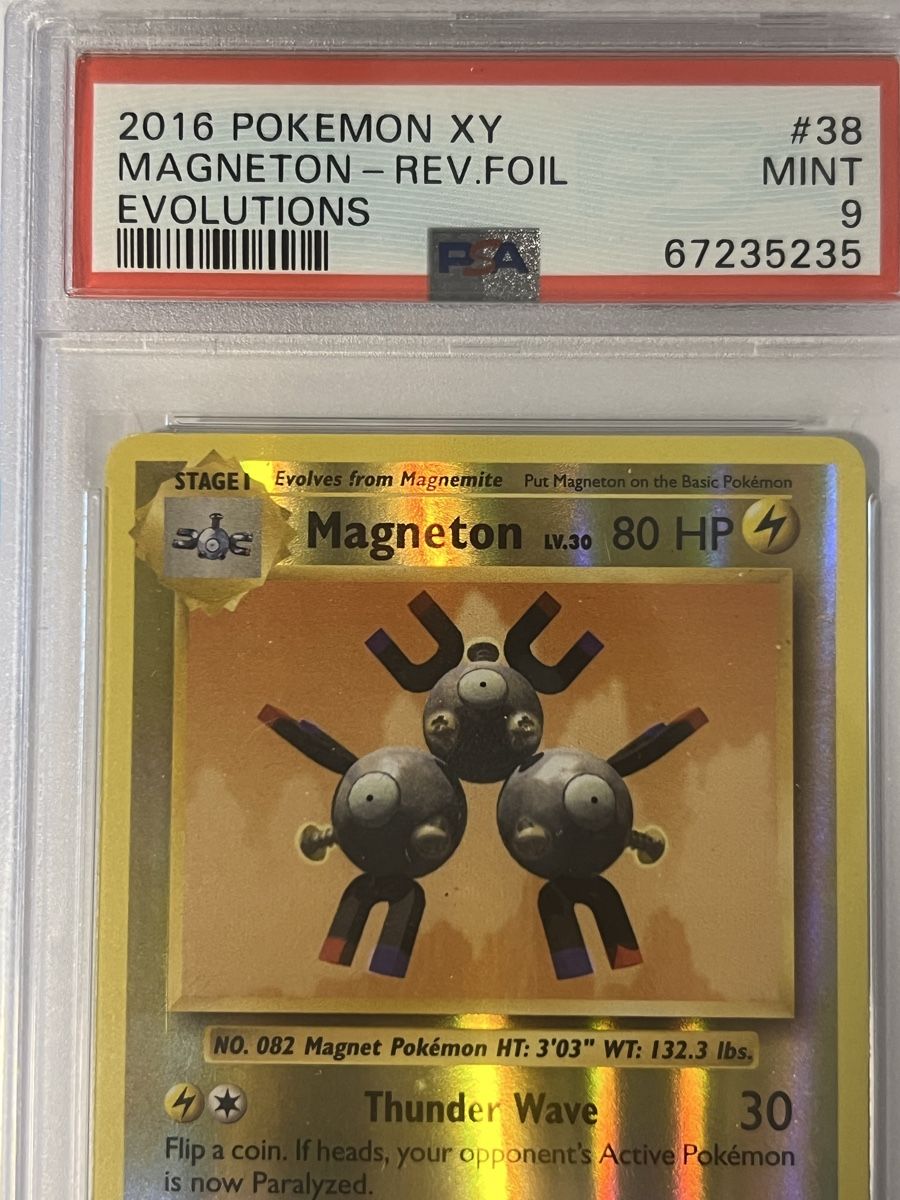 Pokémon Carte collezionabili: Pokemon Karte Magneton reverse Holo XY Evolutions PSA 9 – Usato da Almens venduto da dra_mql5