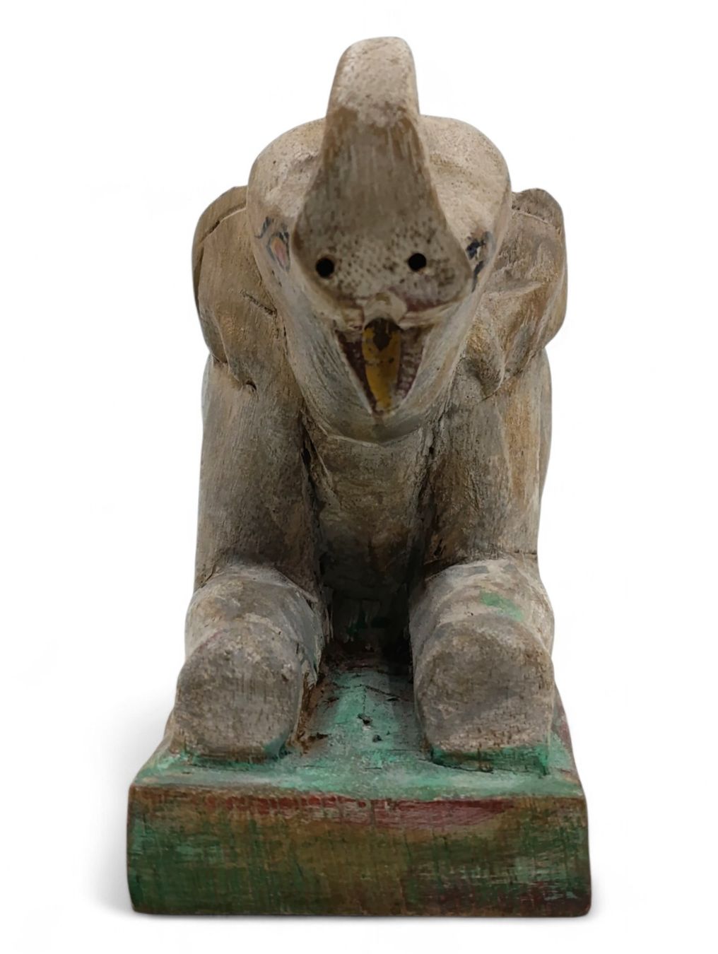 Statuette: Antike Indische Holzfigur 19 Jh. – Usato da Hochfelden venduto da Relict 4