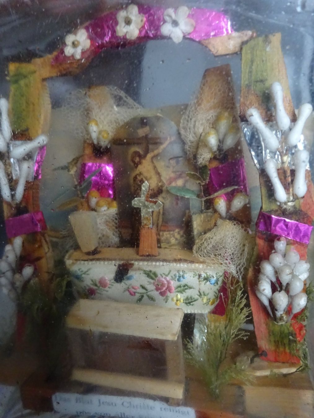 Dipinti: Klosterarbeit Flasche Altar Reliquie – Usato da Esslingen venduto da eintagammeer 4