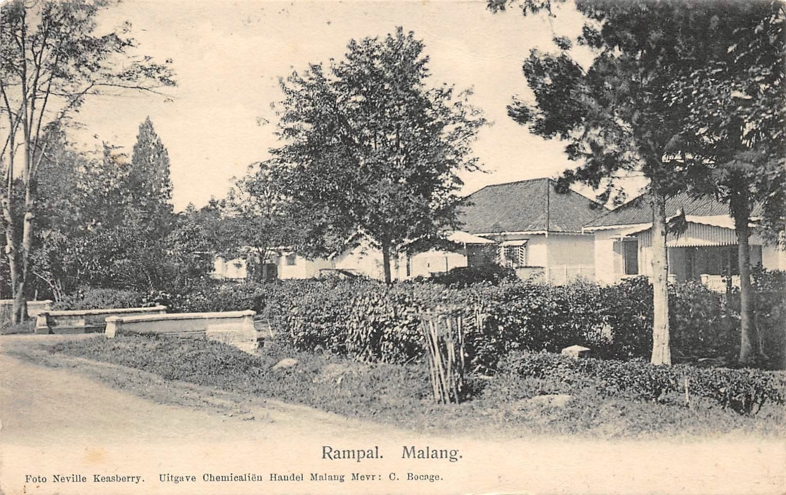 Cartoline postali: Rampal, Malang – Usato da Ottikon b.Kemptth. venduto da Neptun1974