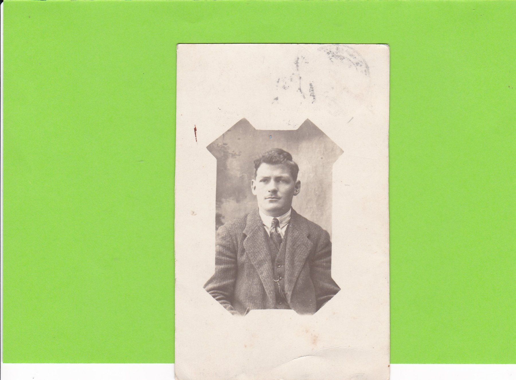 Cartoline postali: Portrait Herr – Usato da St. Peterzell venduto da neckertal