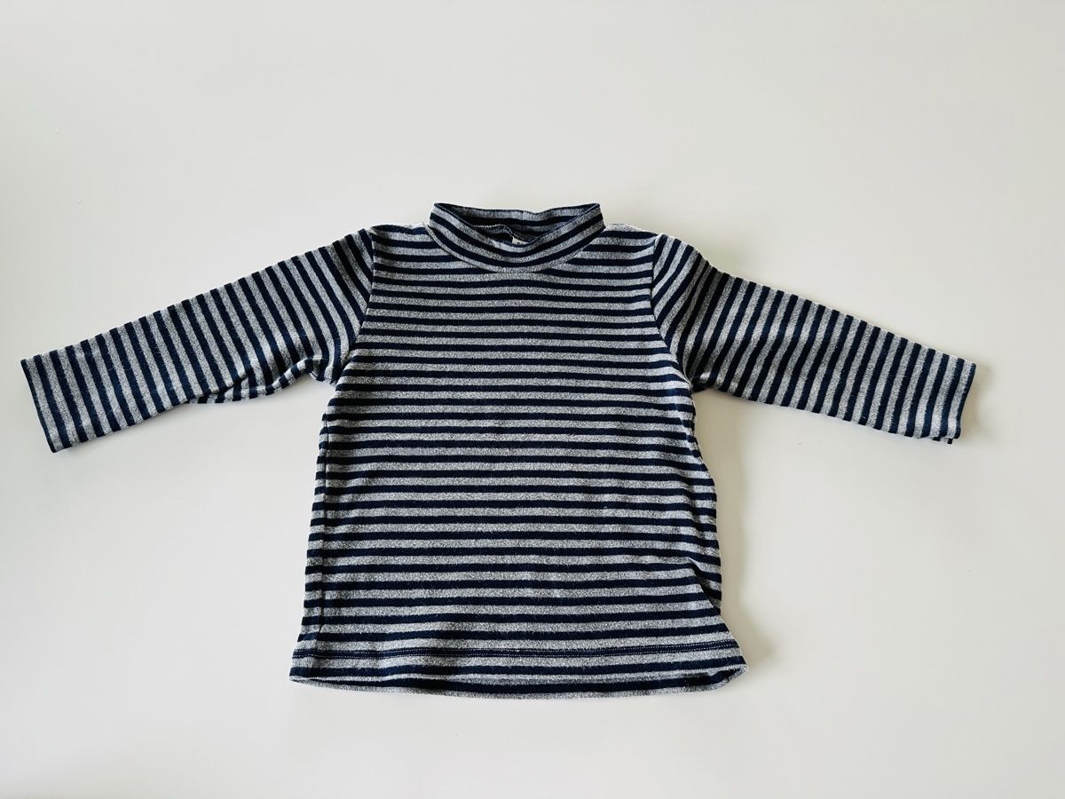 Camicie, Top & T-shirt: Langarm Shirt, gestreift,Gr.90 – Usato da Meggen venduto da kammann