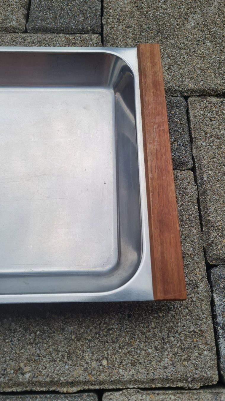 Servierplatten: CH Armee / ZS / Chromstahl / Servierplatte / Restaurant – Gebraucht aus Safenwil von TOMLUK 1