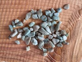 Larimar  Trommelsteine   klein   aus Dom.Rep    nature  LOT
