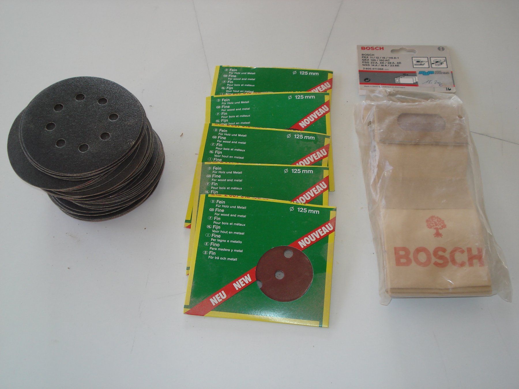 Bosch Smerigliatrici & Lucidatrici: ponceuse orbitale Bosch PEX 125 – Usato da bossonnens venduto da gurky 2
