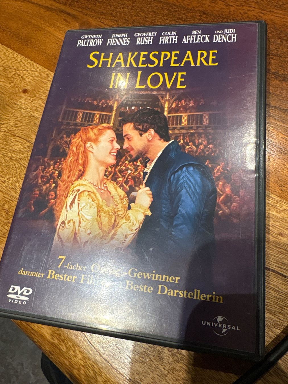 Alle DVDs: Shakespeare in Love DVD - Romantik – Gebraucht aus Andwil SG von schmei
