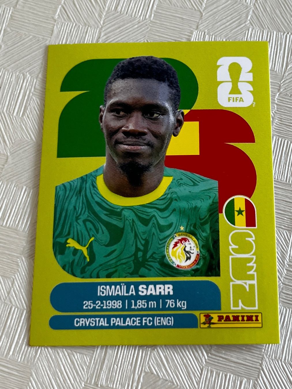 Panini Carte collezionabili: Panini Fifa World Cup 2026 SEN 16 – Usato da Winterthur venduto da Numero1