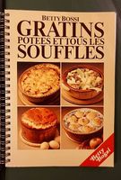 Livres cuisine Betty Bossy soufflés