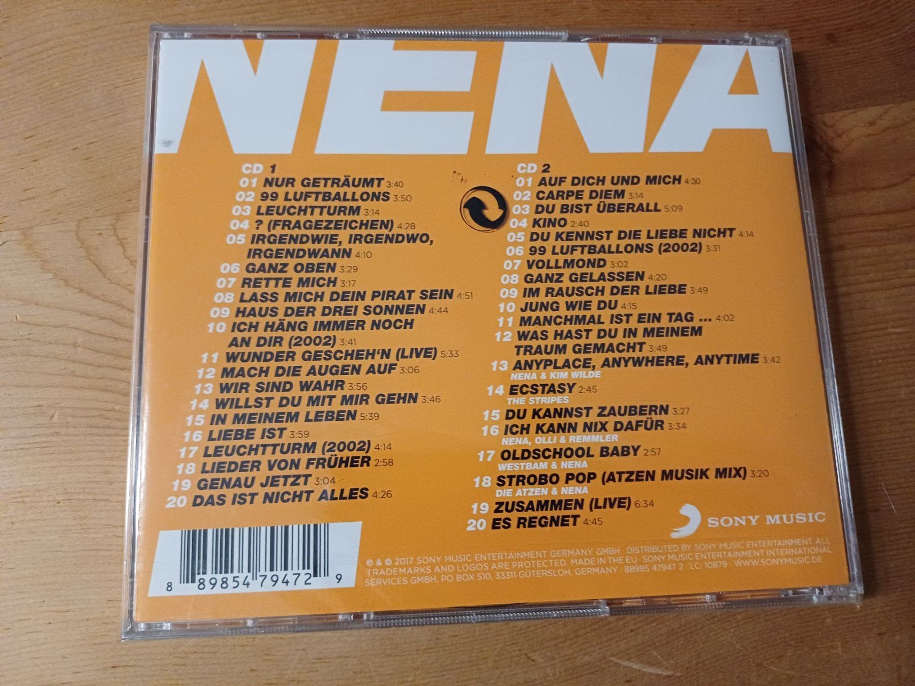 Nena - 40 - Das Neue Best Of Album (neu; Doppel-CD) (Neu und
