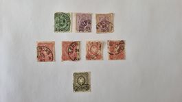 Deutsches Reich Reichspost kleines Lot gestempelt